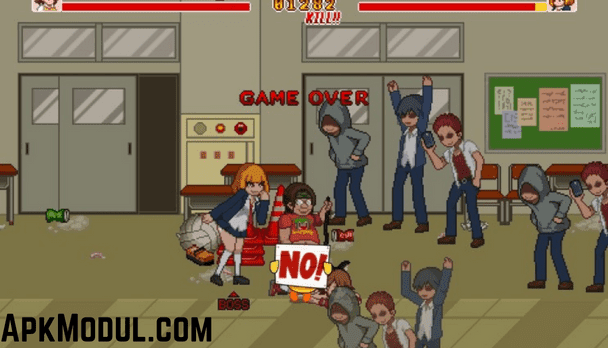 School dot fight Apk