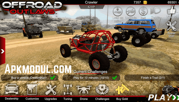 Offroad Outlaws MOD APK 