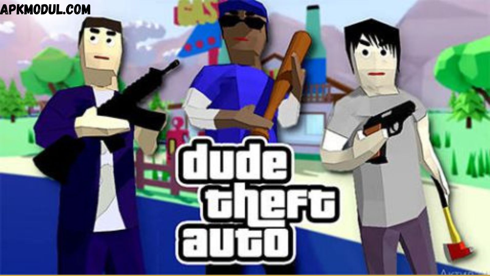 dude theft wars mod apk