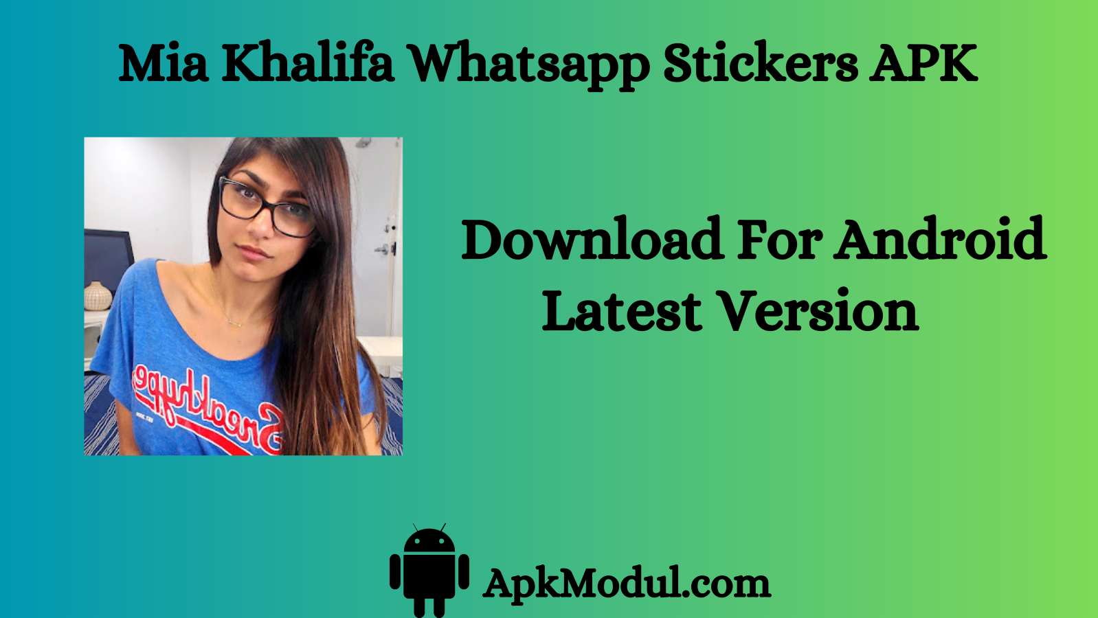 mia khalifa stickers whatsapp 