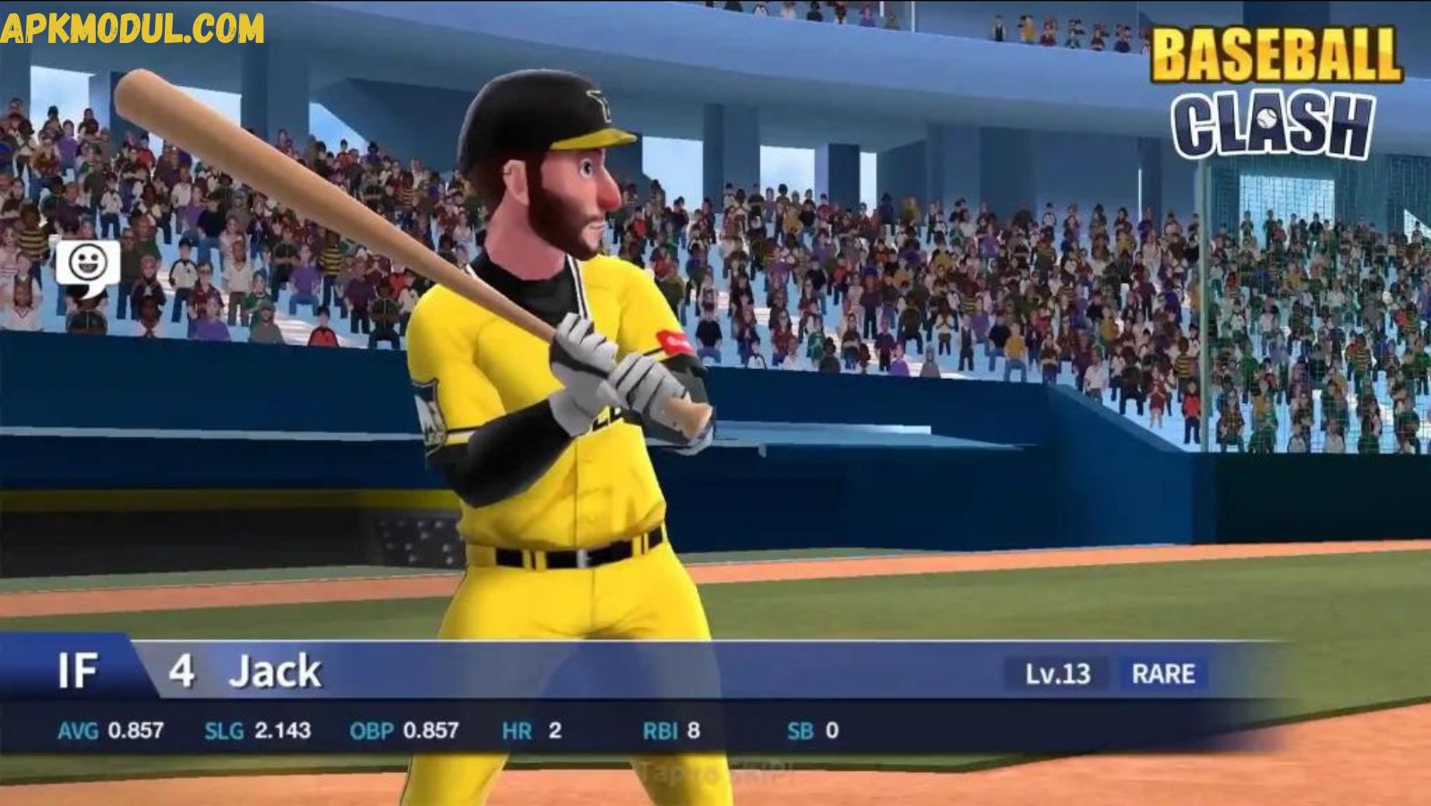 baseball clash mod apk