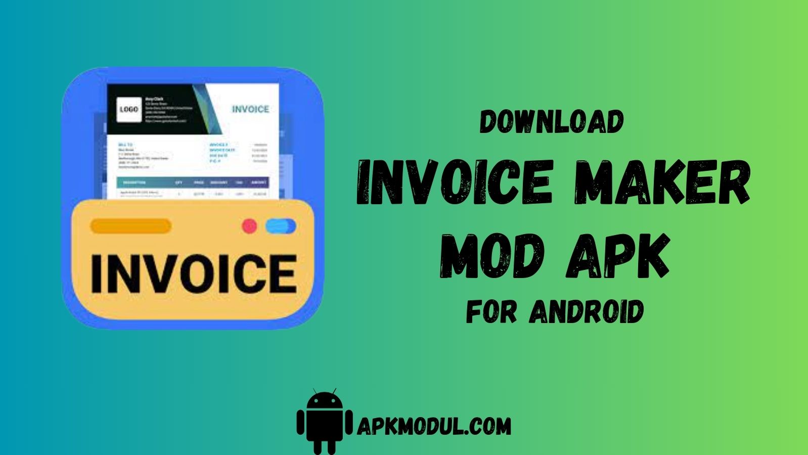 Invoice maker MOD APK 