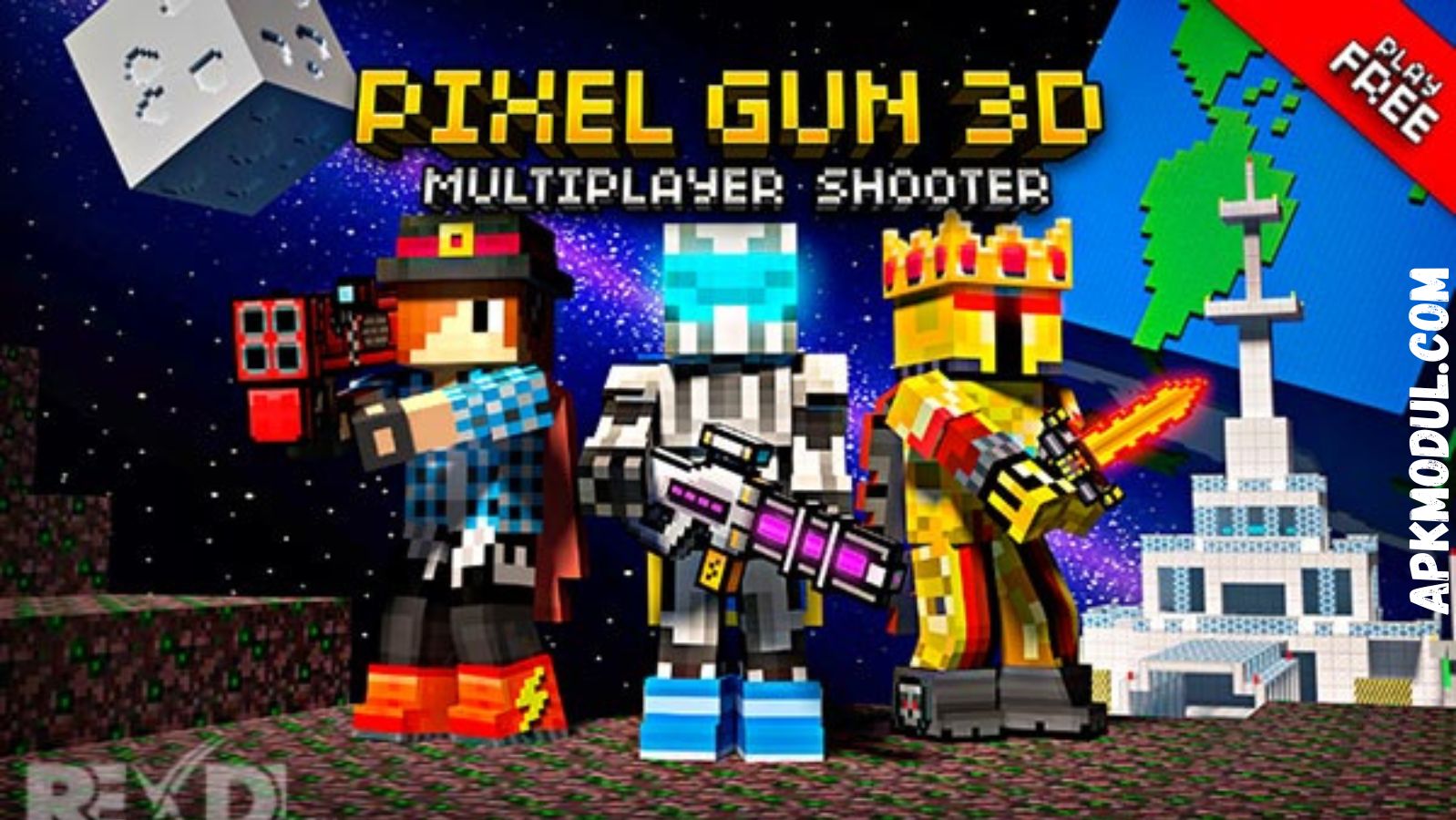 pixel gun 3d mod apk
