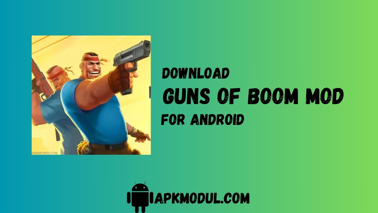 Guns of Boom mod apk