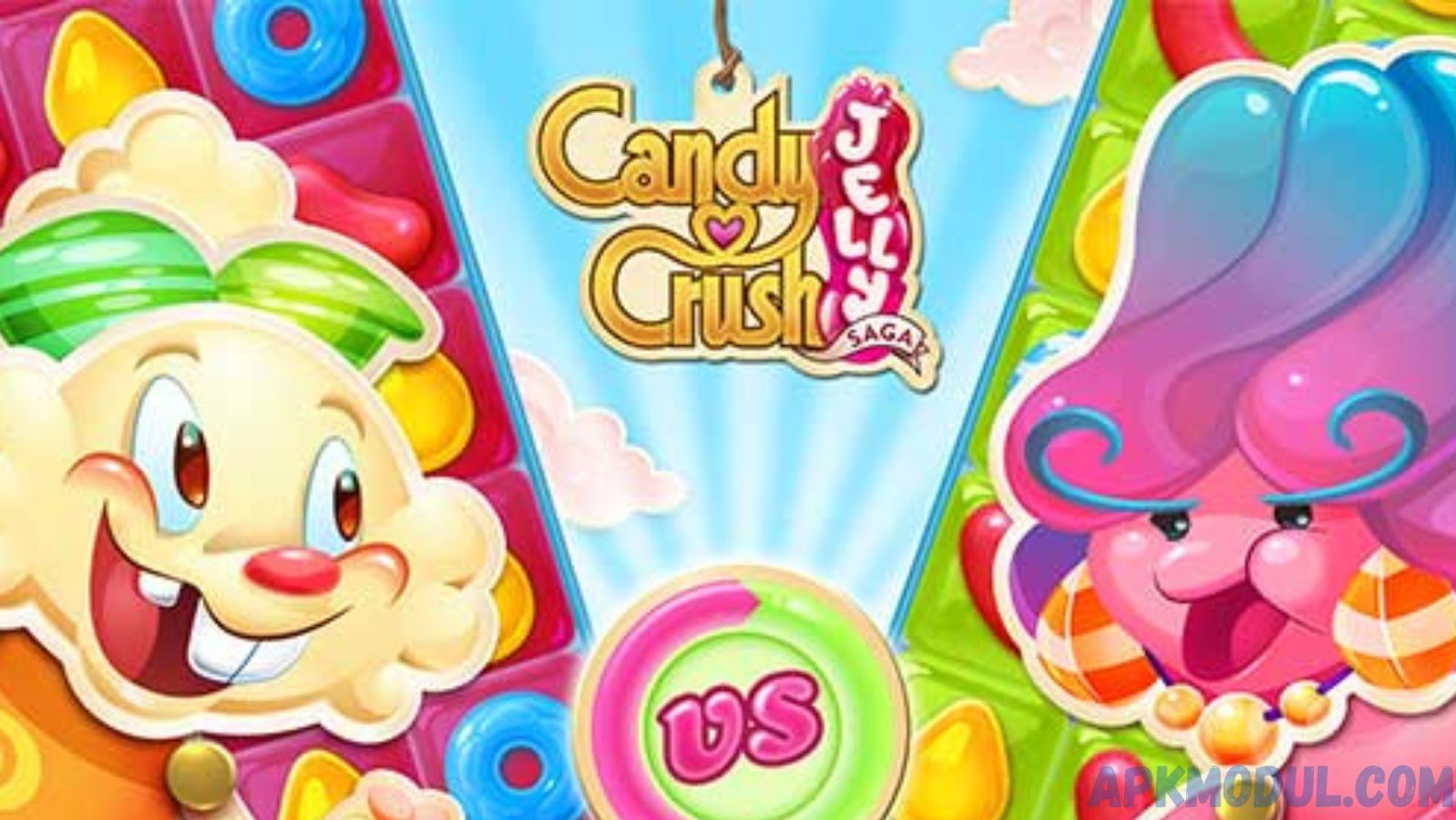 candy crush jelly saga mod apk