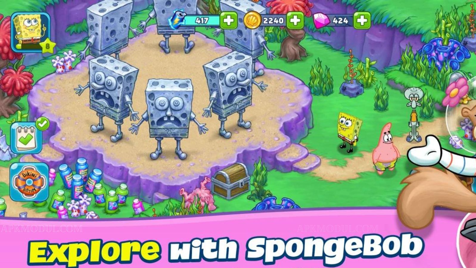 SpongeBob Adventures in A Jam Mod APK