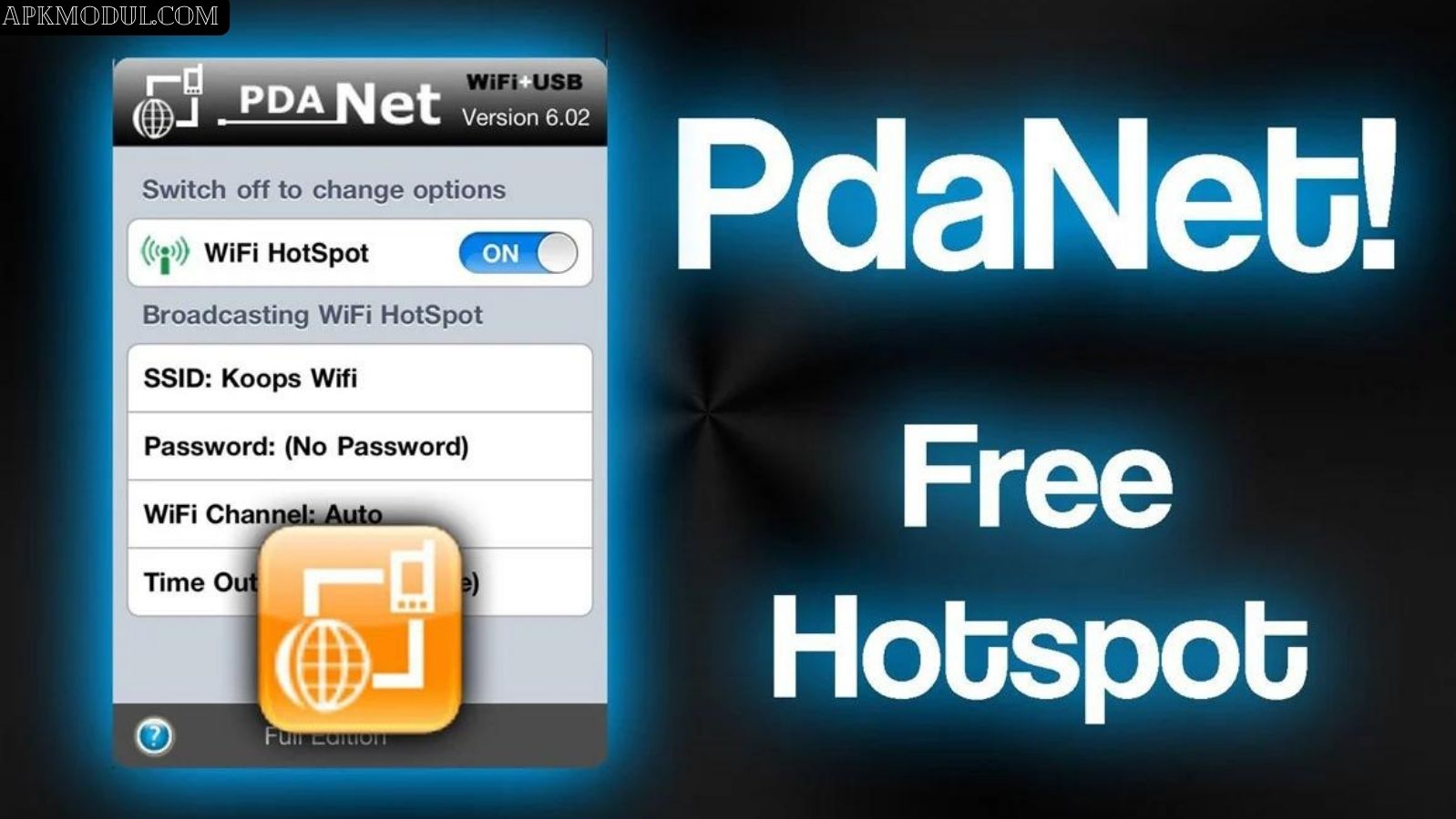 PdaNet Mod App